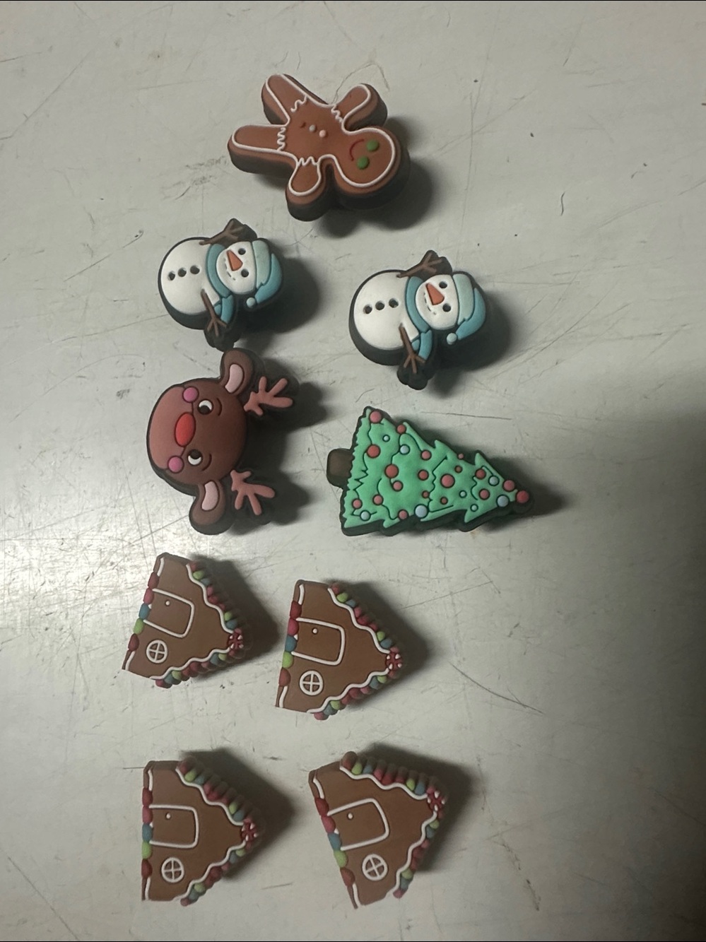 JIBBITZ CHRISTMAS CHARACTERS LOT OF 9 new